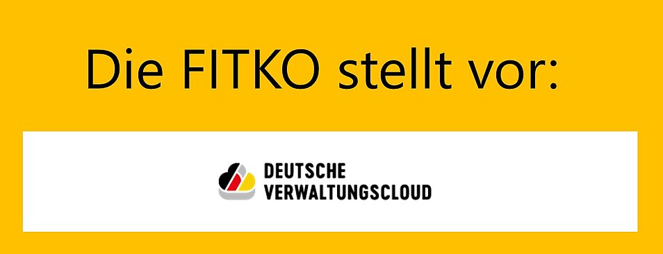 Schriftzug "Die FITKO stellt vor: DVC"